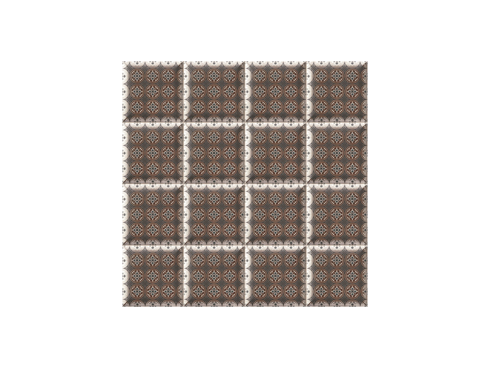 Decor Metal Black 15x15