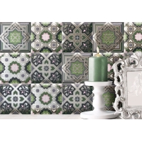 Decor Metal White 15x15
