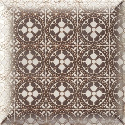 Decor Metal White 15x15