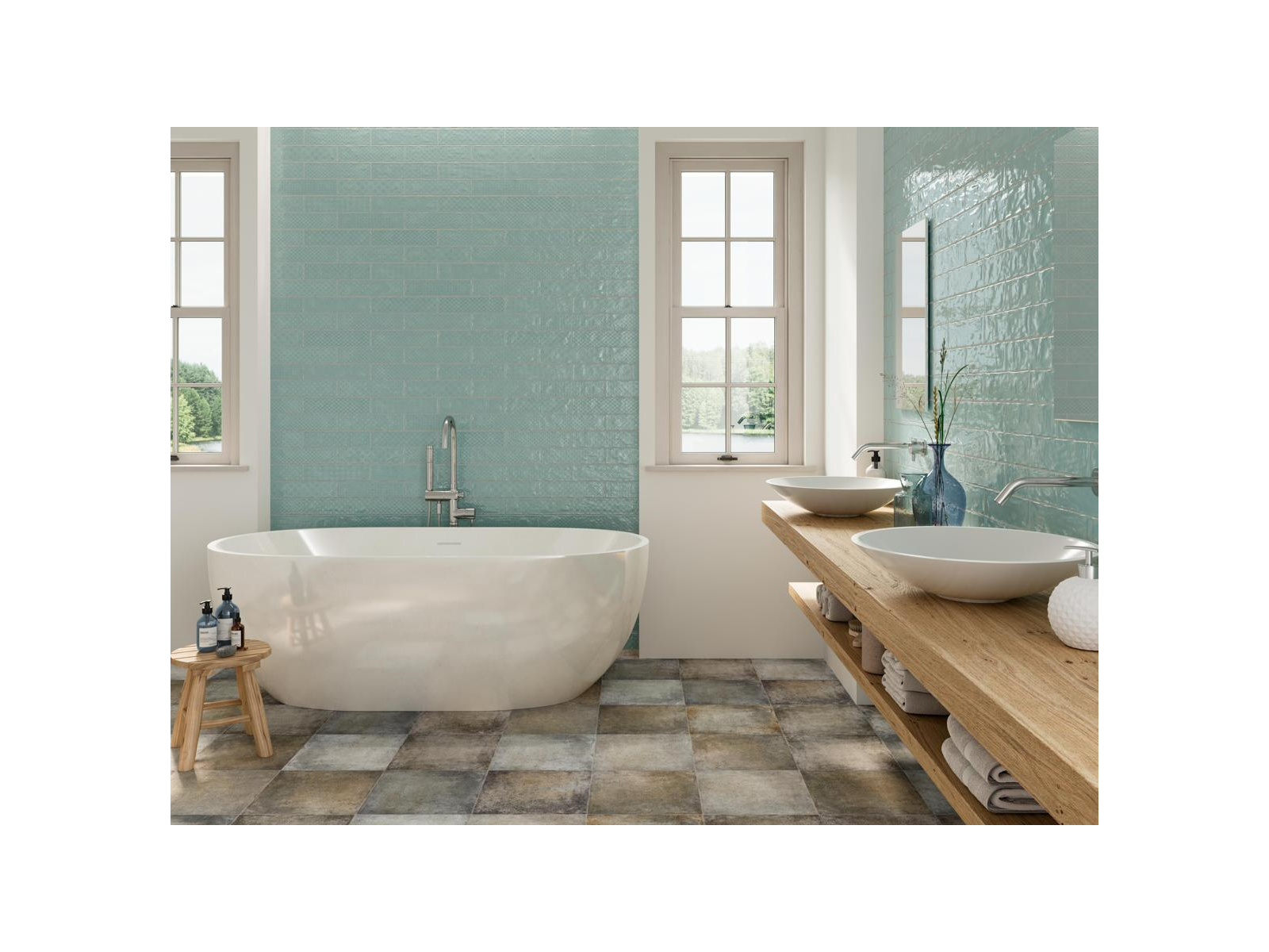 Decor Music Verde 7,5X30