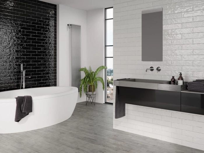 Decor Sirocco Matt White 7,5X30