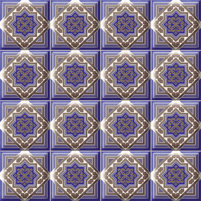 Decor Zoco Blu 15x15