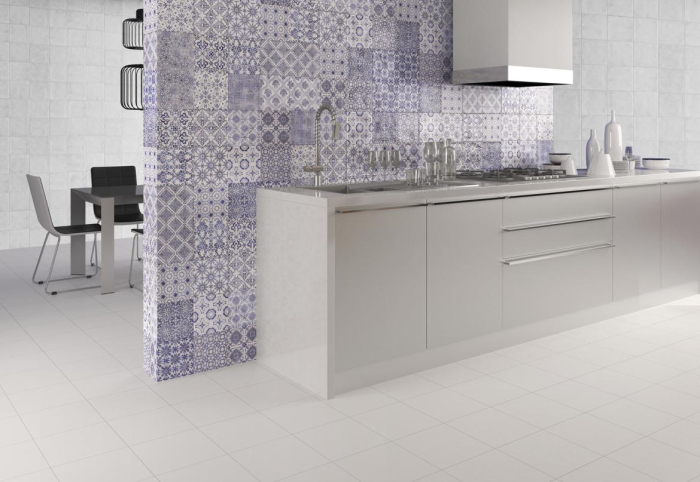 Decorado Stucco Gris 20X20