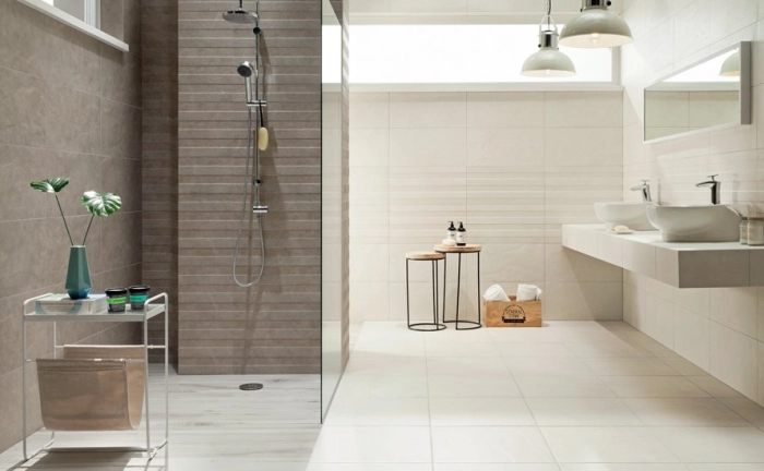 Dekor  Blinds White 1 Struktura Mat Rektifikovaný 29,8X59,8