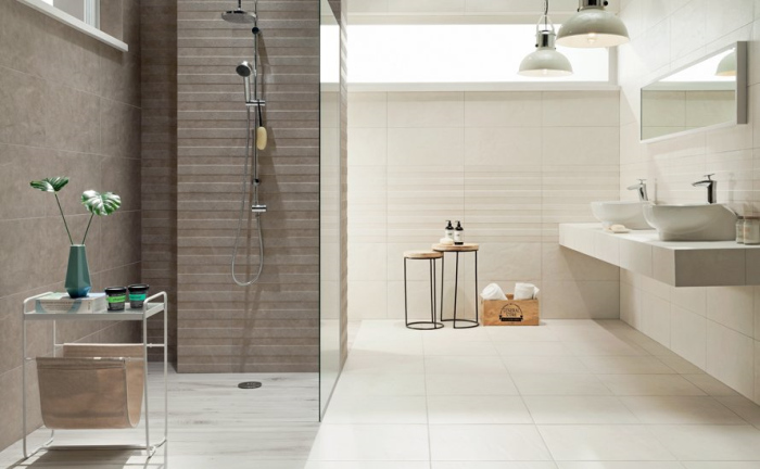Dekor  Blinds White 2 Struktura Mat Rektifikovaný 29,8X59,8