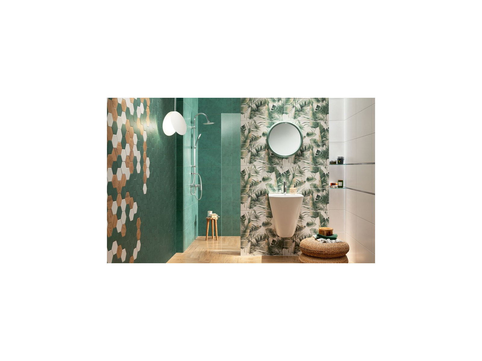 Dekor  Burano Bar White B Mat 7,8X23,7