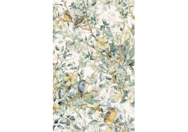 Dekor  Perla Birds 4Ks Mat Rektifikovaný 60X150