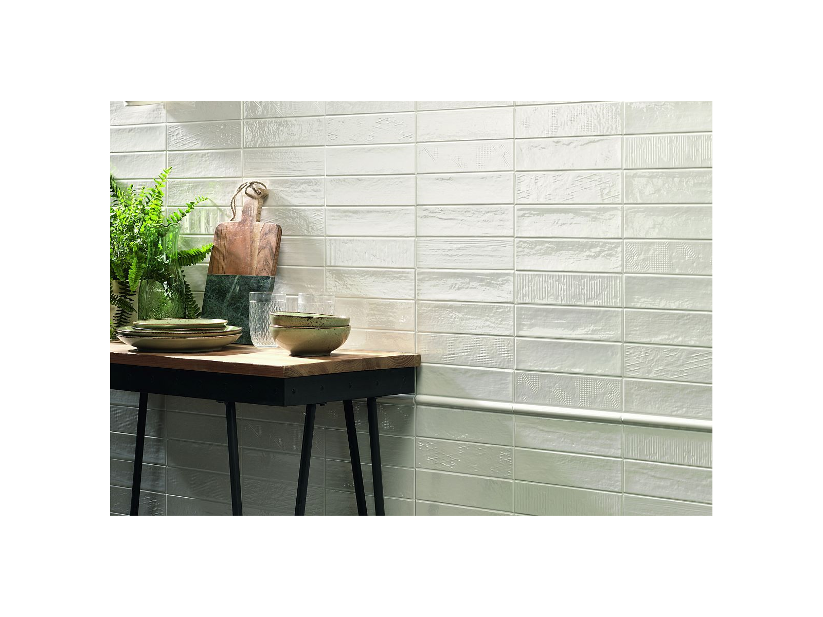 Demi-Bullnose Chic Grey Matt 1,5x30