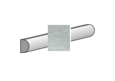 Demi-Bullnose Chic Sky Matt 1,5x30