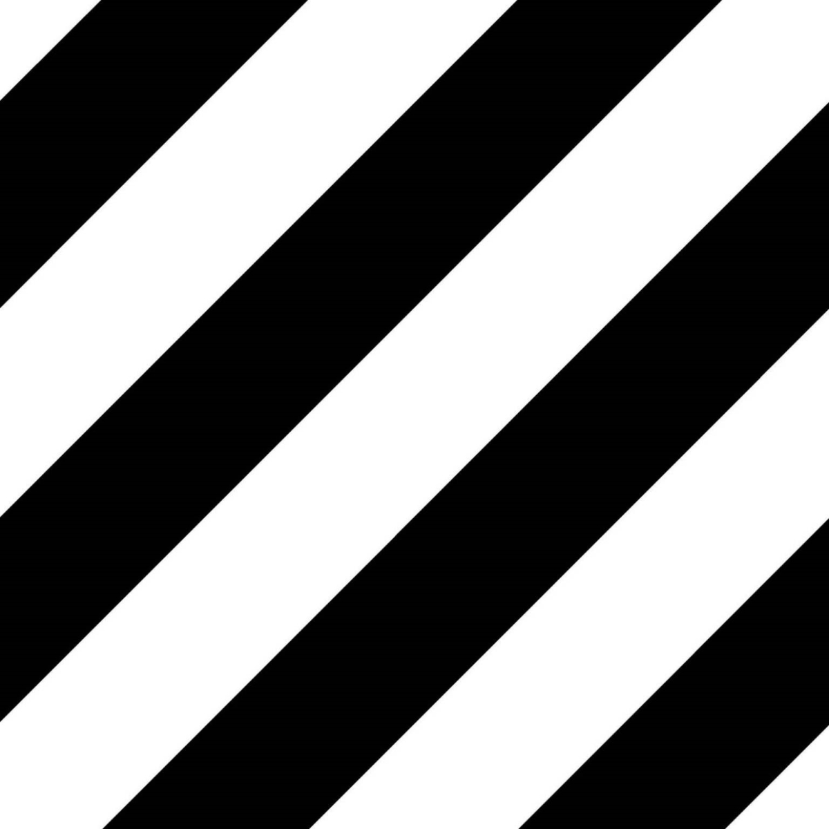 District Lines Black 20X20