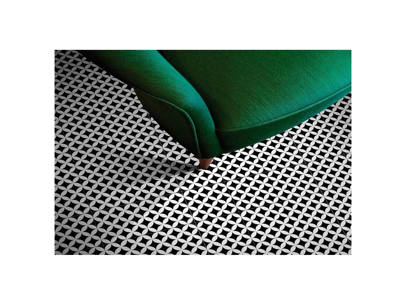 District Lines Grey 20X20