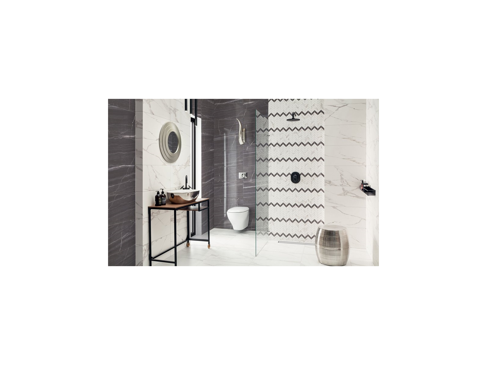Dlažba  Bonella White Mat Rektifikovaná 44,8X44,8
