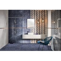 Dlažba  Chic Stone Blue Pololesk Rektifikovaná 60X60