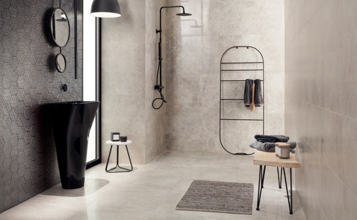 Dlažba  Grey Stain Pololesk Rektifikovaná 59,8X59,8