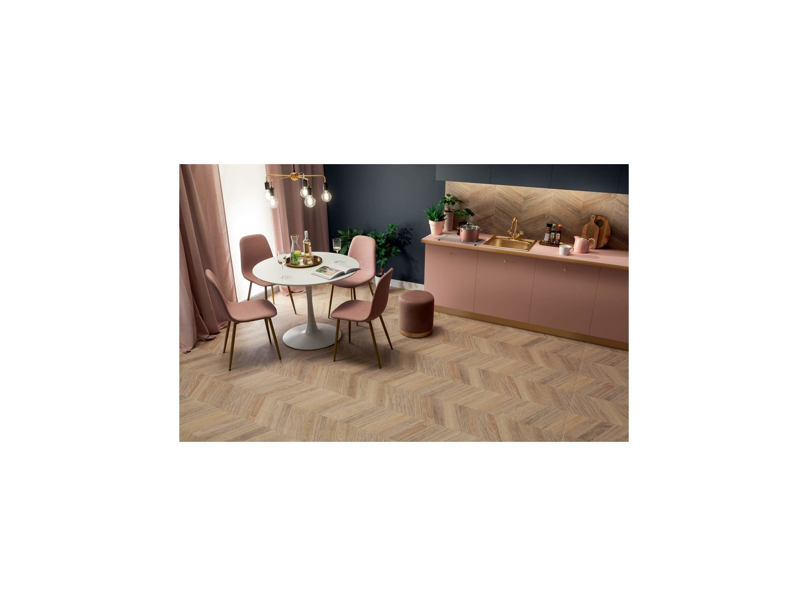 Dlažba  Hass Brown Mat Rektifikovaná 59,8X119,8