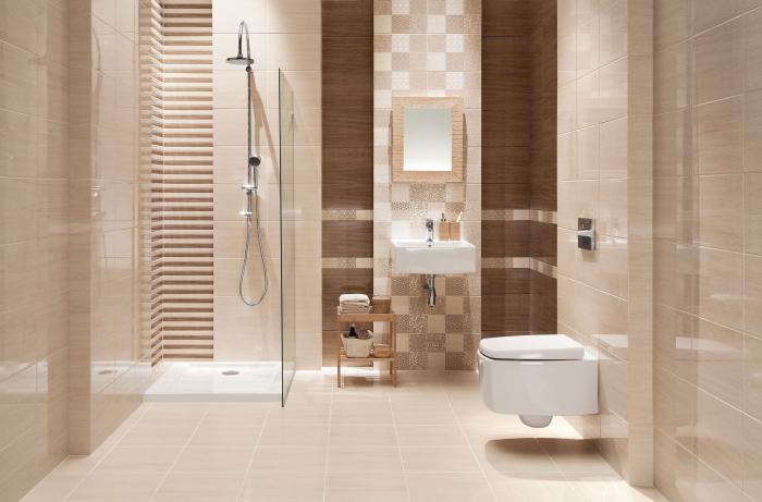 Dlažba  Karyntia Beige Lesk 33X33