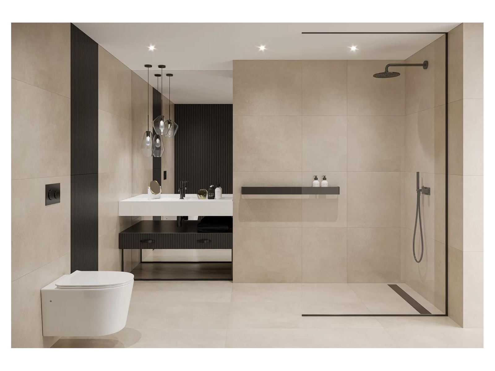 Dlažba  Magnetik Antracite Mat Rektifikovaná 60X60