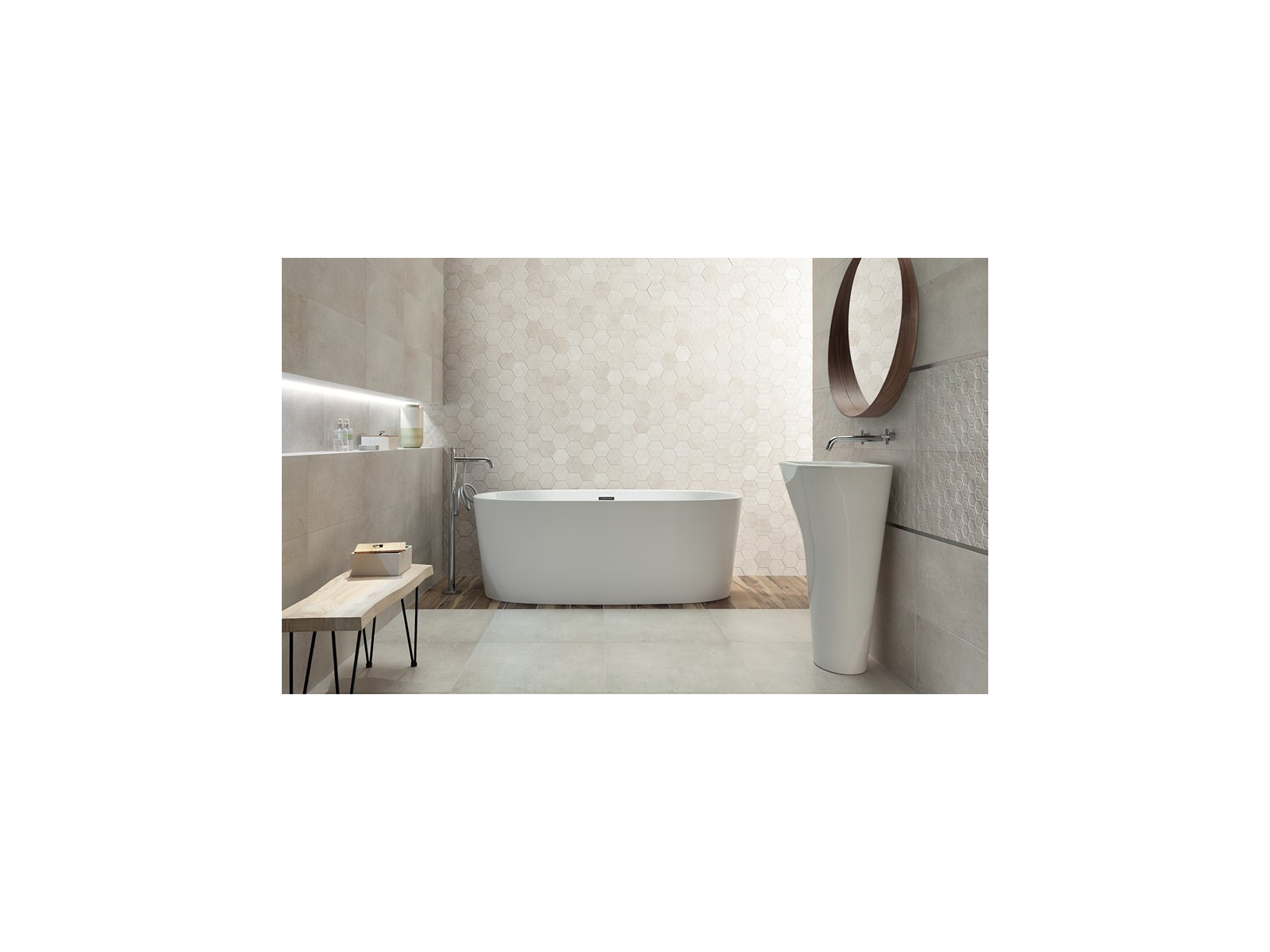 Dlažba  Sfumato Patch Mat Rektifikovaná 59,8X59,8