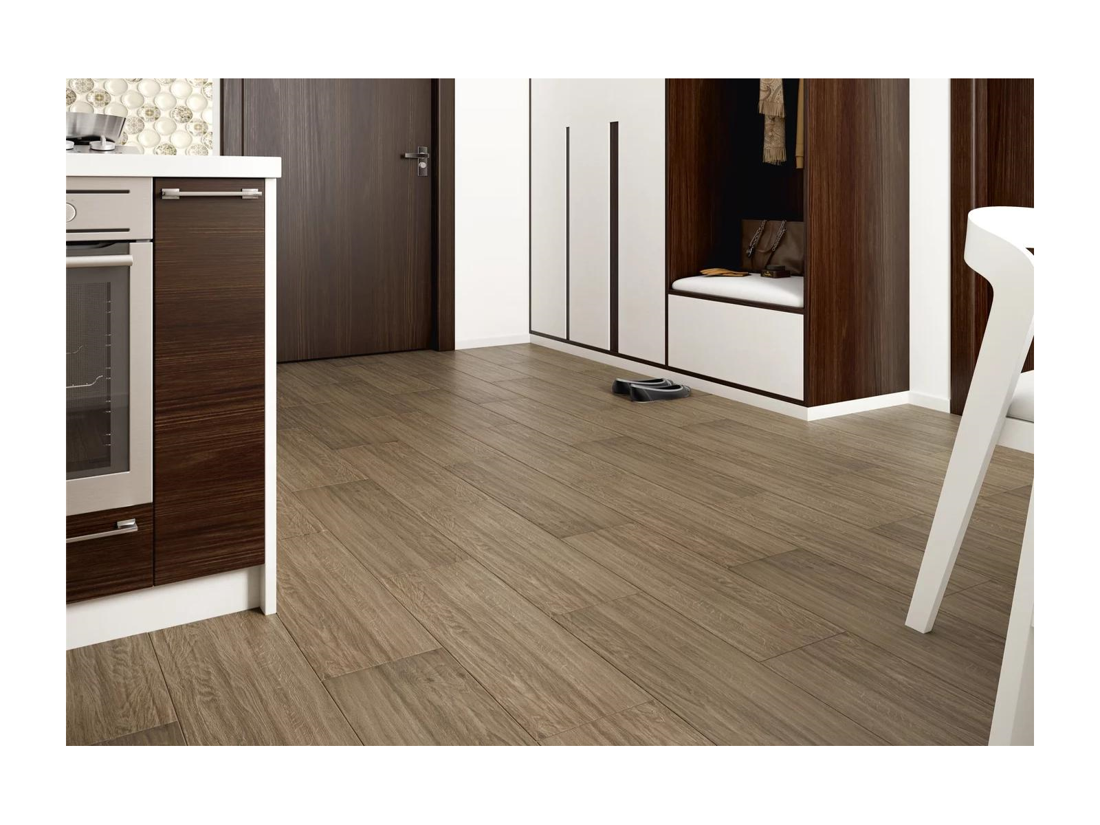 Dlažba  Wood Basic Brown Mat 20X60