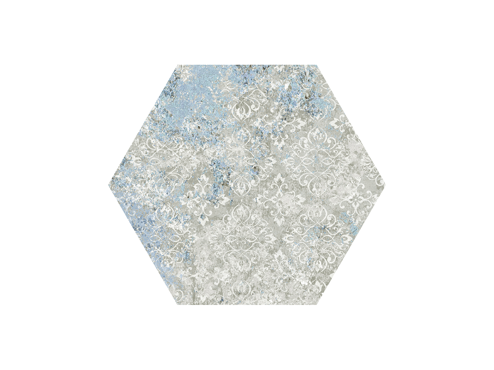 Emotion Grey Natural Hexagon 25x29