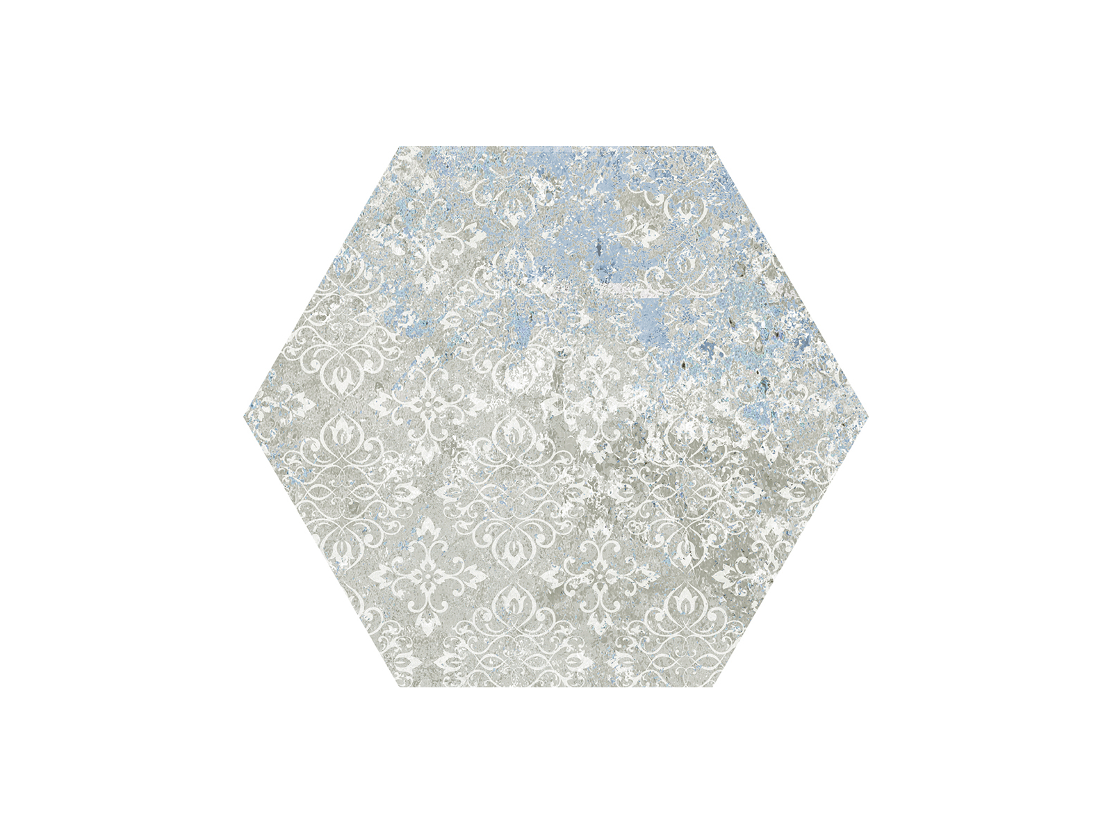 Emotion Grey Natural Hexagon 25x29