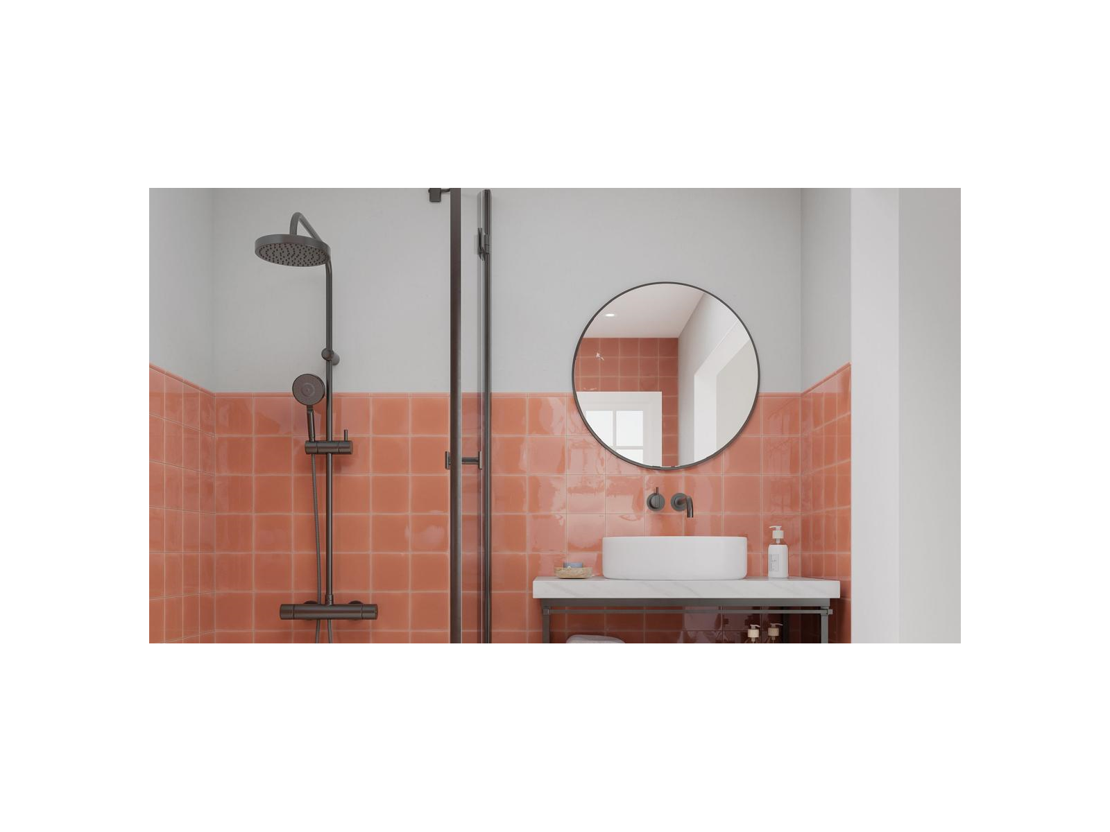 Fayenza Square Coral Gloss 12,5X12,5