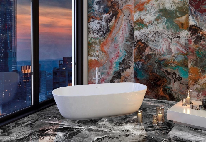 Fluid Multicolor Polished 119,3x119,3