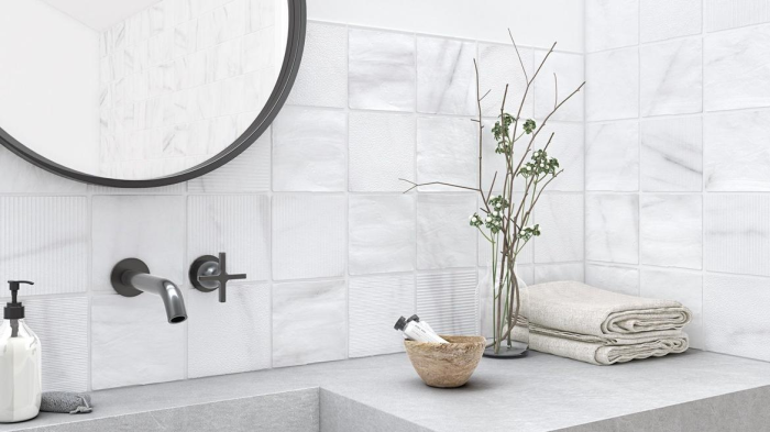 Gea Carved Calacatta Matt 12X12