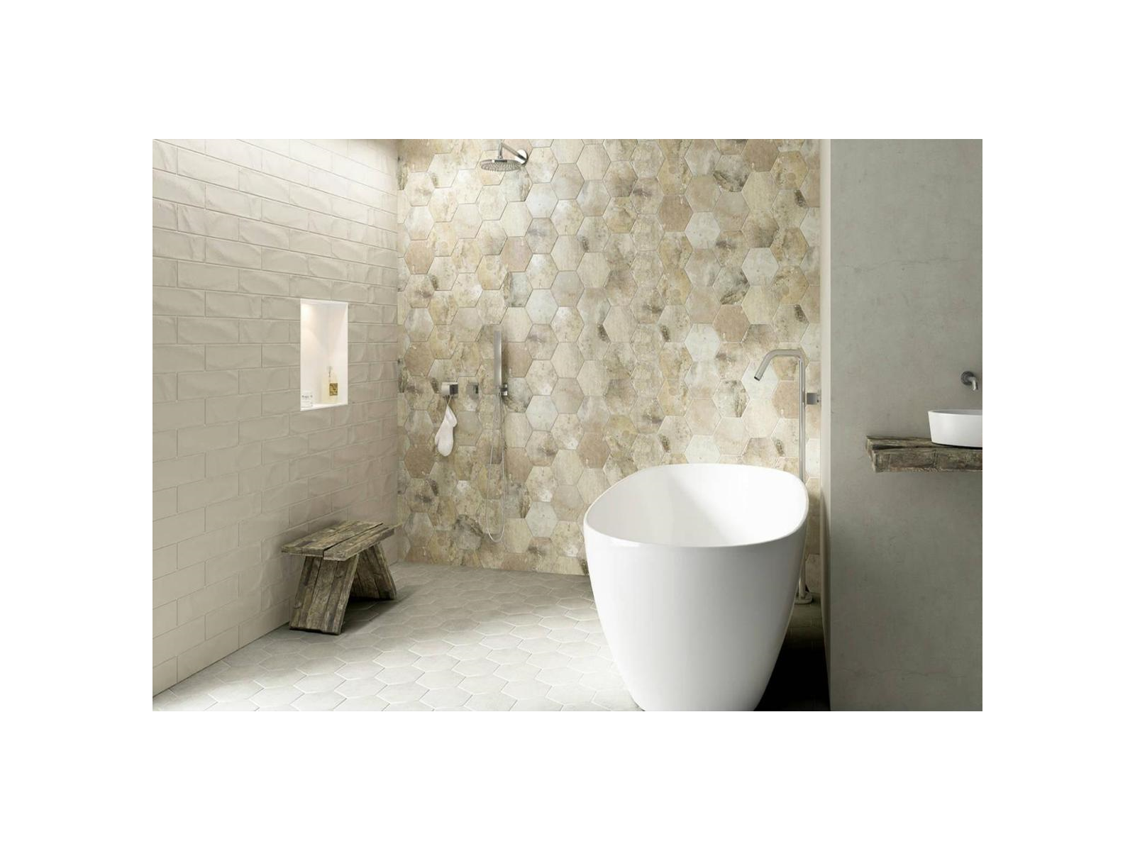 Geo Cream 14X16