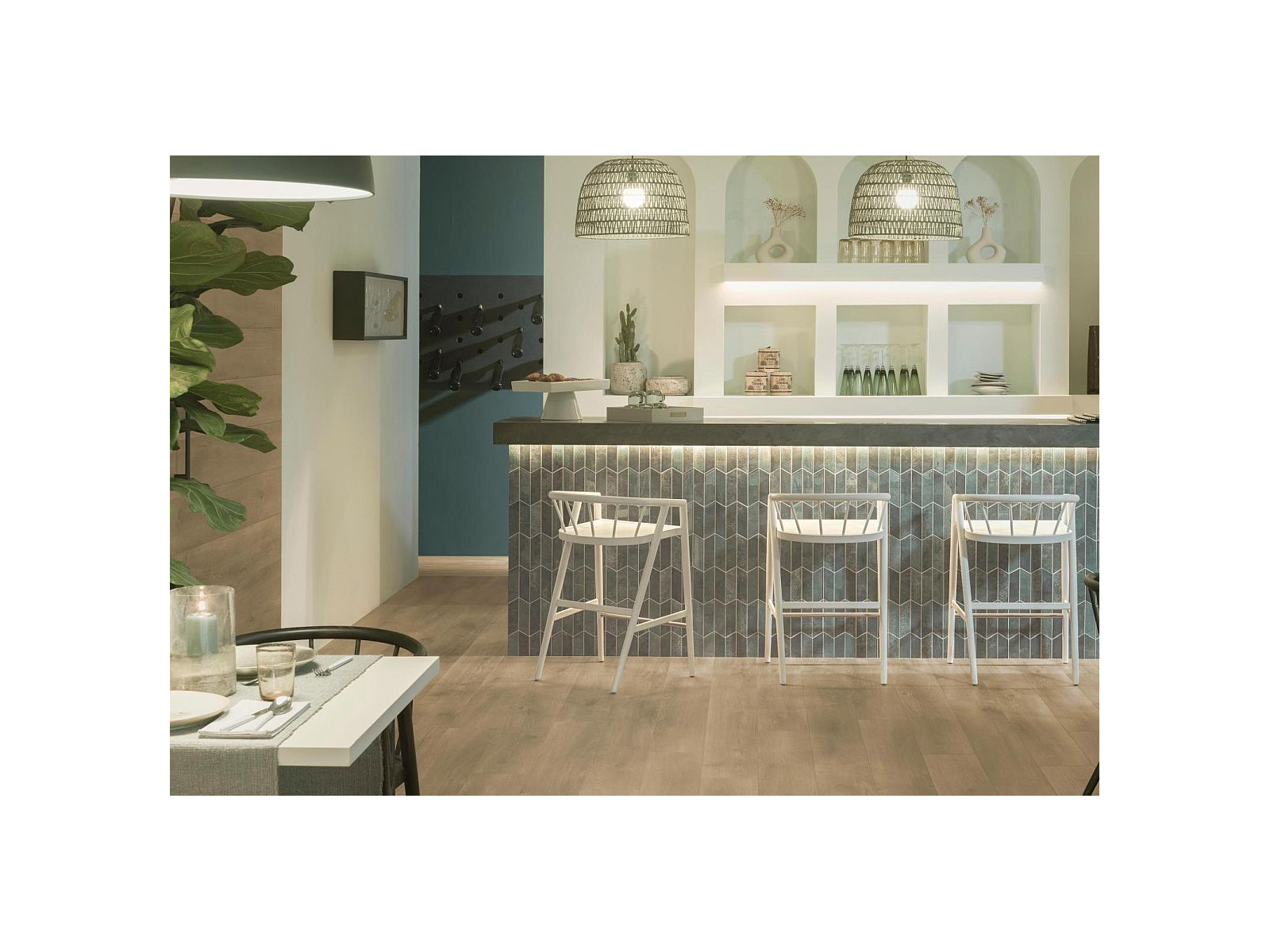 Glaze Mini Hexagon Grey 29,5X30