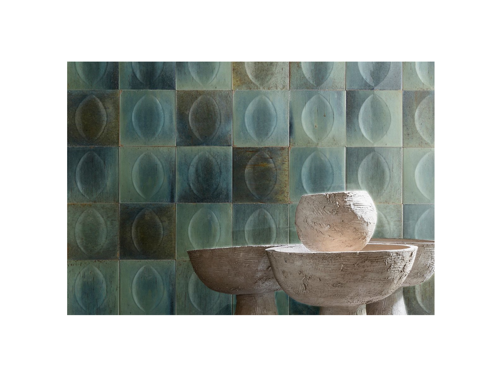 Gleeze Bianco Struttura Egg 10x10