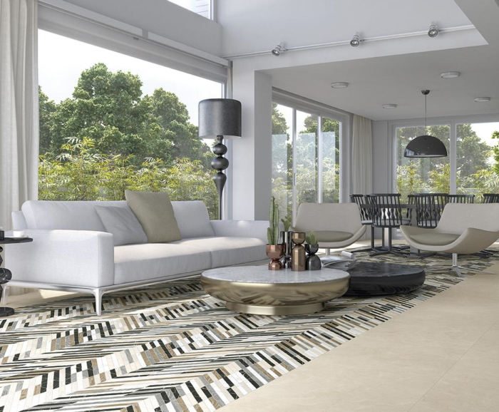 Hati Mosaic Negro 29X31,8