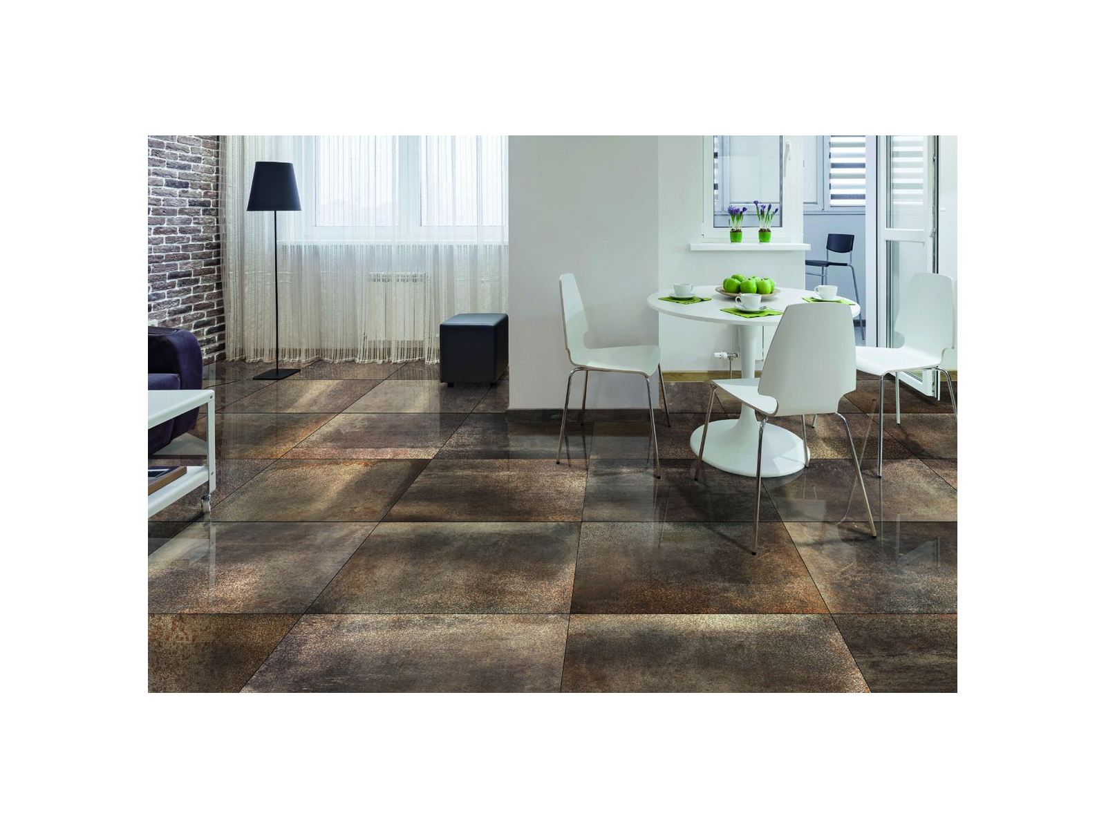 Hemisphere Iron Lappato Rc 60x60