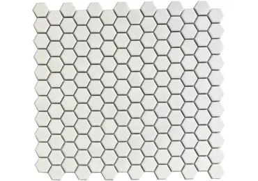 Hex2 White Glossy 26X30