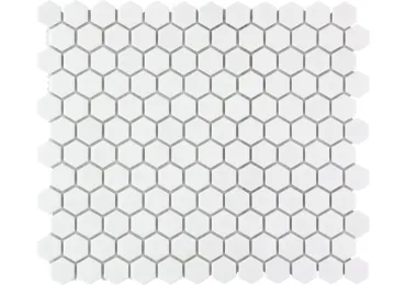 Hex2 White Mat 26X30