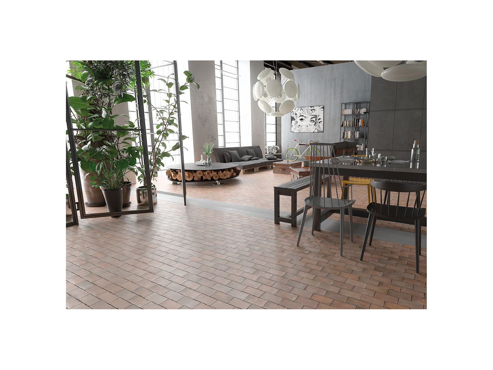 Hexa Cottage Cotto 14X16