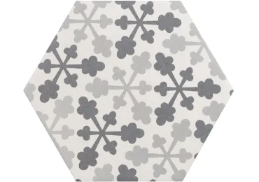 Hexatile Harmony B&W 17,5X20