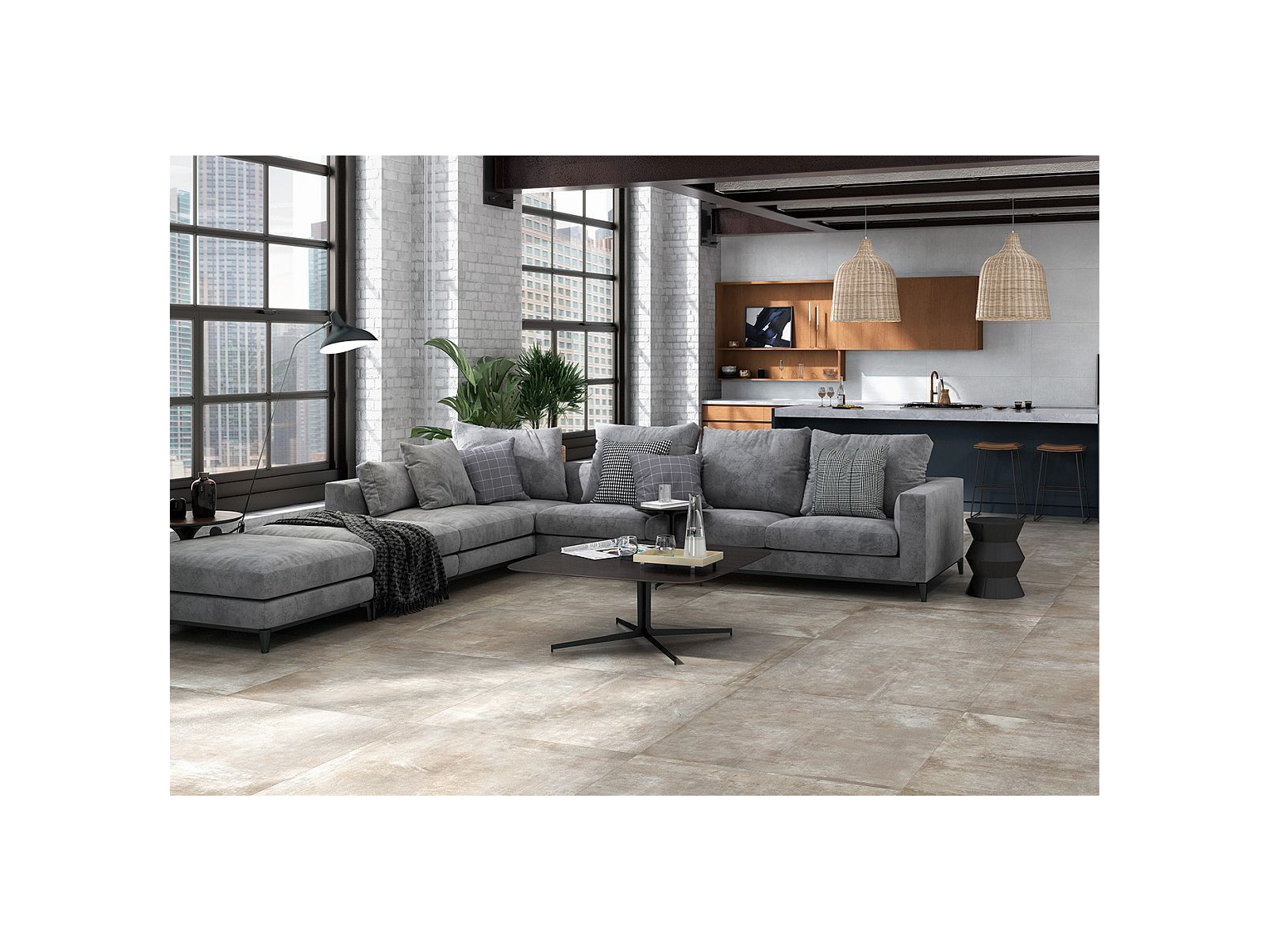 Horton Grey 60x60