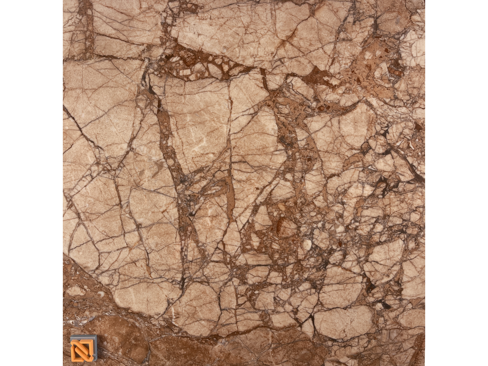 Incanto Breccia Pernice Glossy Rt 75X75