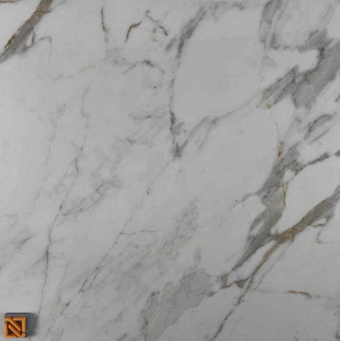 Incanto Calacatta Michelangel Glossy Rt 75X75