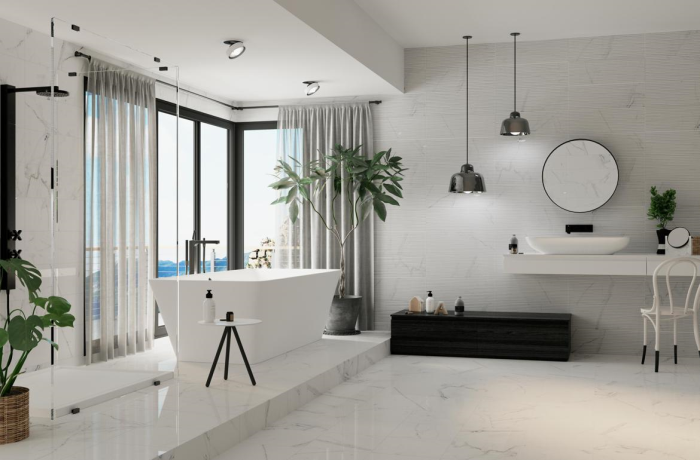 Kalma Blanco Brillo Pavimento 31,6X31,6