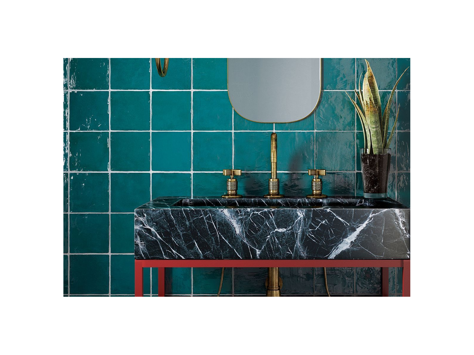 La Riviera Botanical Green 13,5x13,5