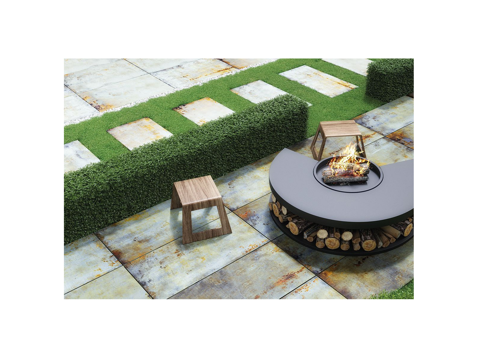Lamiere Green Natural 99,6x99,6