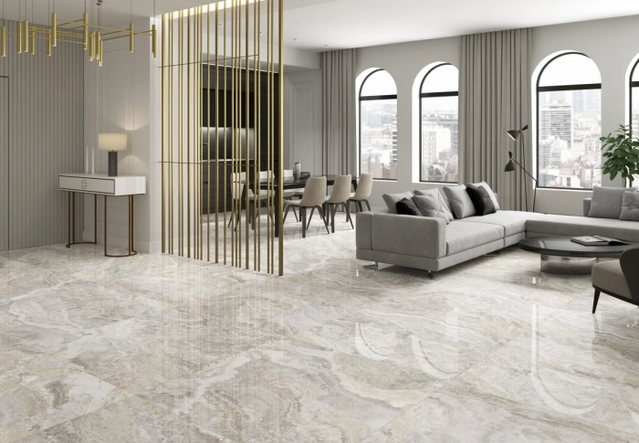 Linz White  120X120