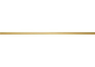 Listela  Steel Gold Lesk 2,3X89,8