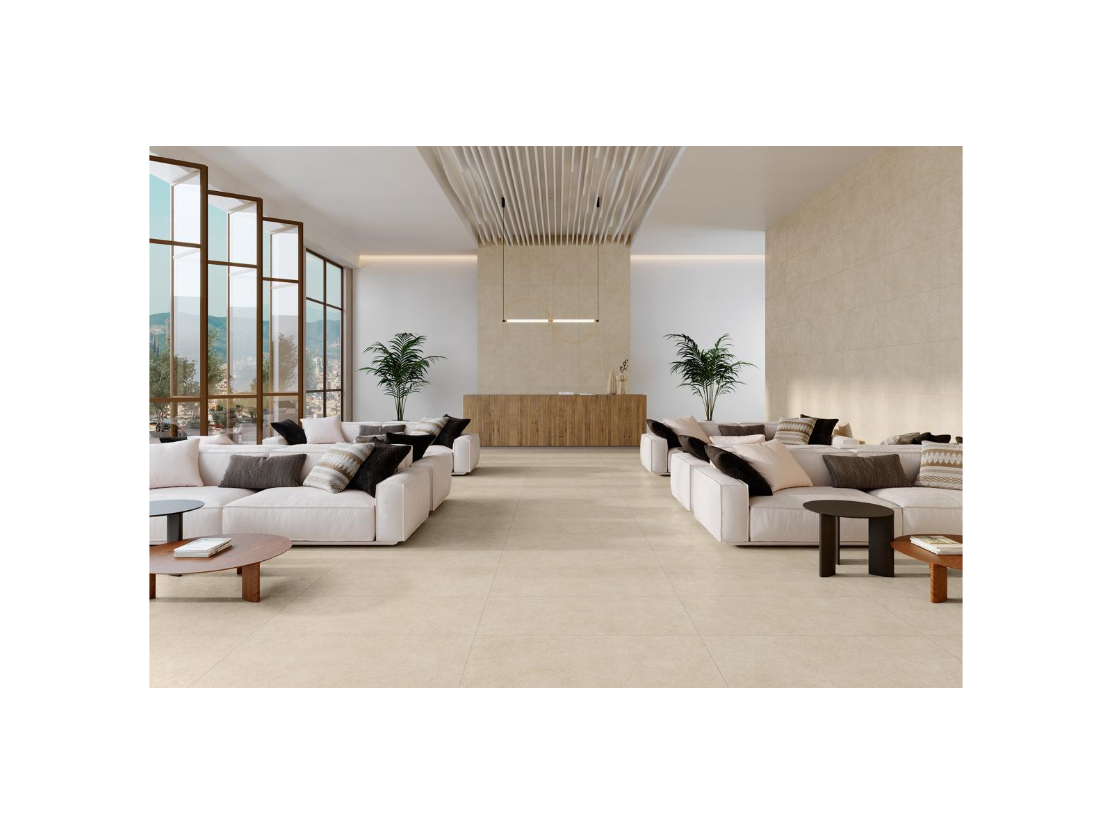 Lomma Beige  100X100