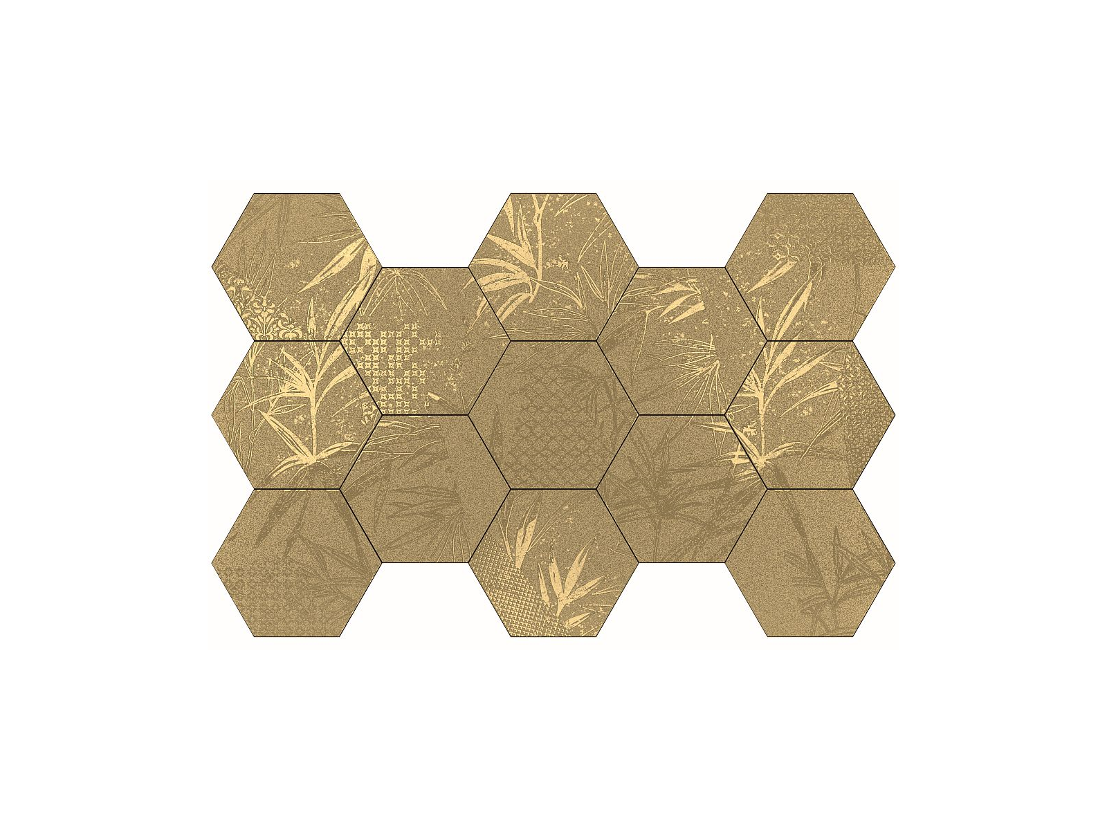 Magnet Tropic Gold 15x17