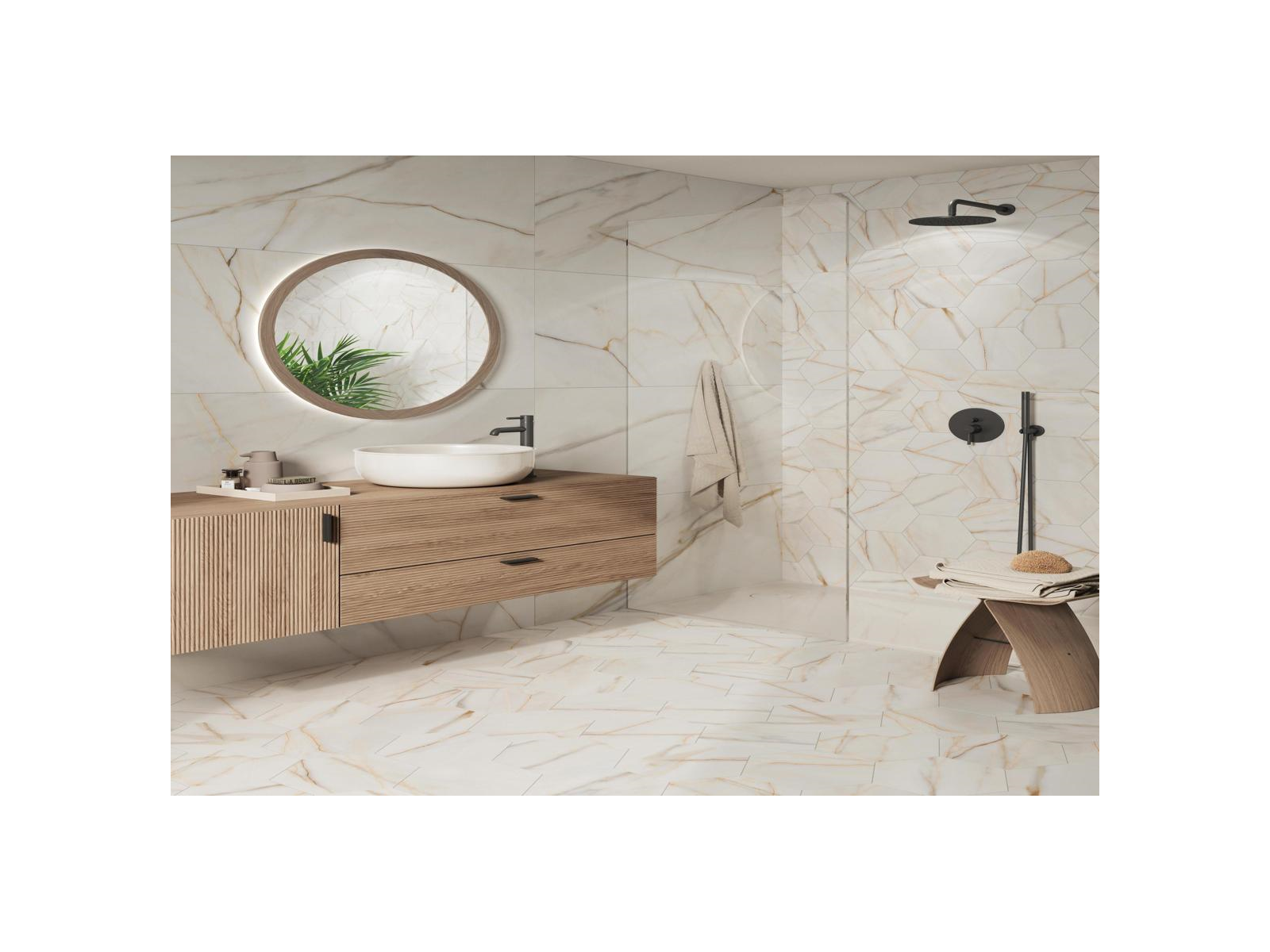 Marmi Viena Gold Mate 23X27