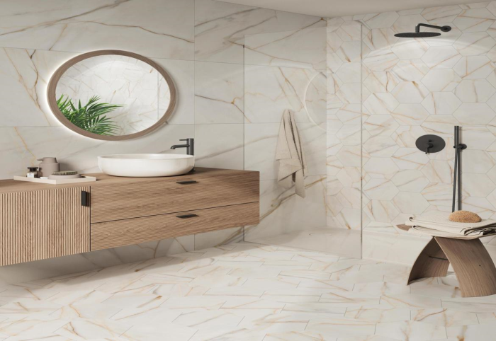 Marmi Viena Gold Mate 23X27