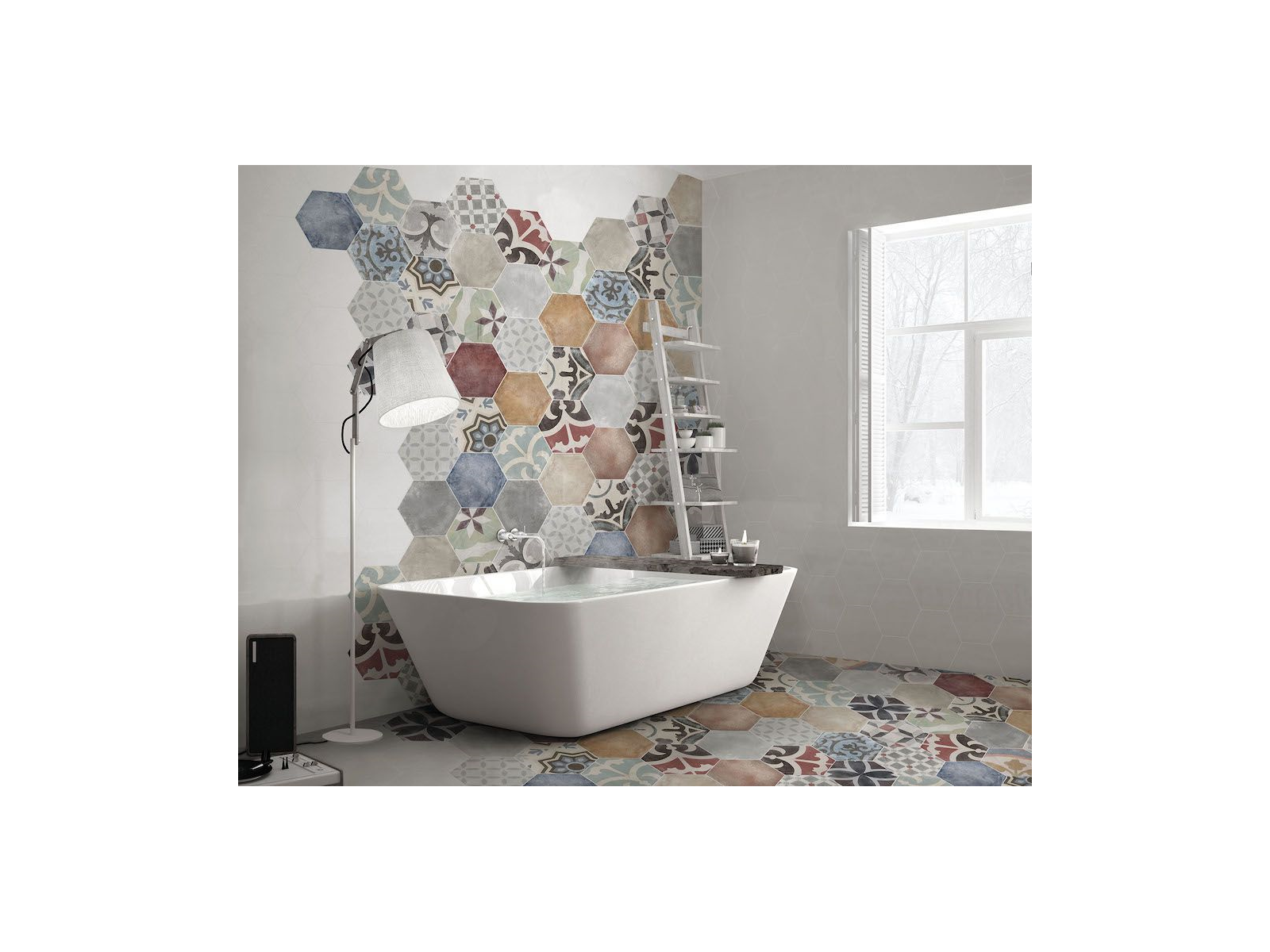 Marrakech Hexagon 23x27